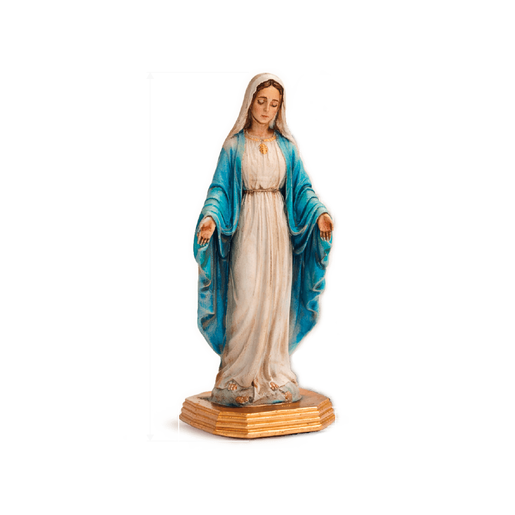 Imagem Nossa Senhora das graças medidas